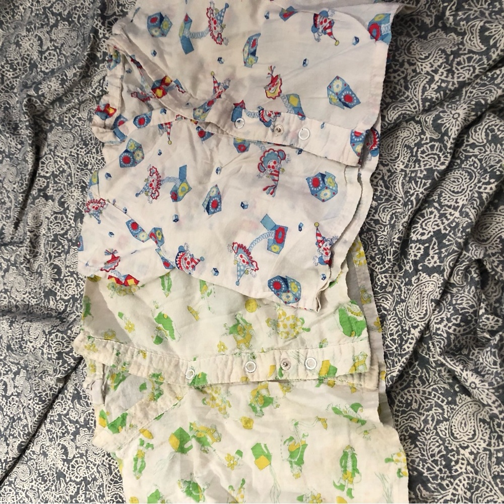 Vintage Sears snap shirts pants 18-24 months 2T